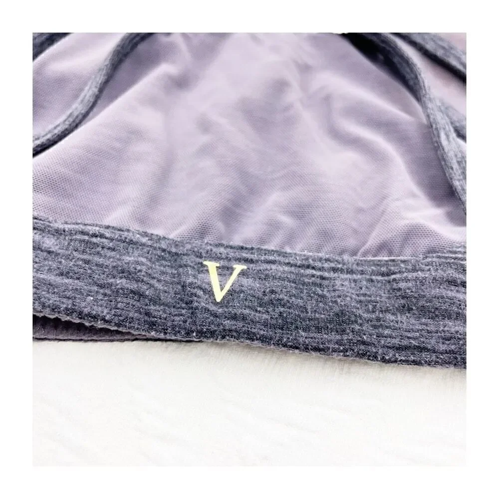 BUY 1 GET 1 FREE Victorias Secret medium sports bra gray space dye unlined has s